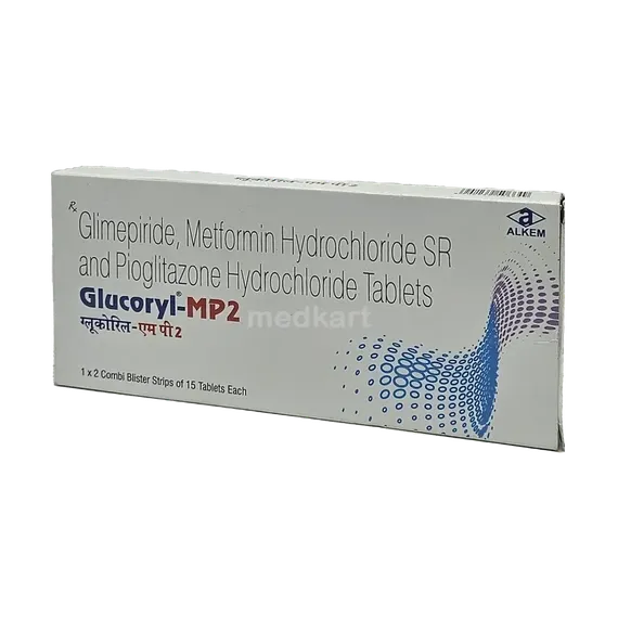 glucoryl mp 2mg tablet 15's